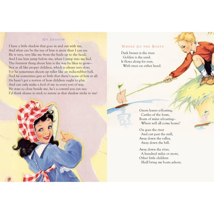 Laughing Elephant Books - Wholesale Book - Kids - A Child's Garden Of Verses Children's Board Book-Vintage