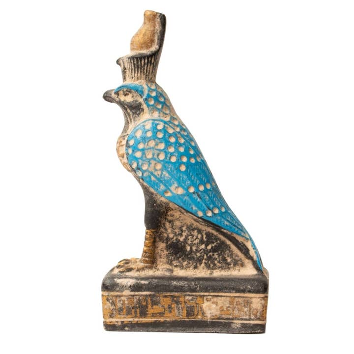 Ägyptischer Horus Blau Mini - 4" für den Großhandel von Discoveries, Inc.