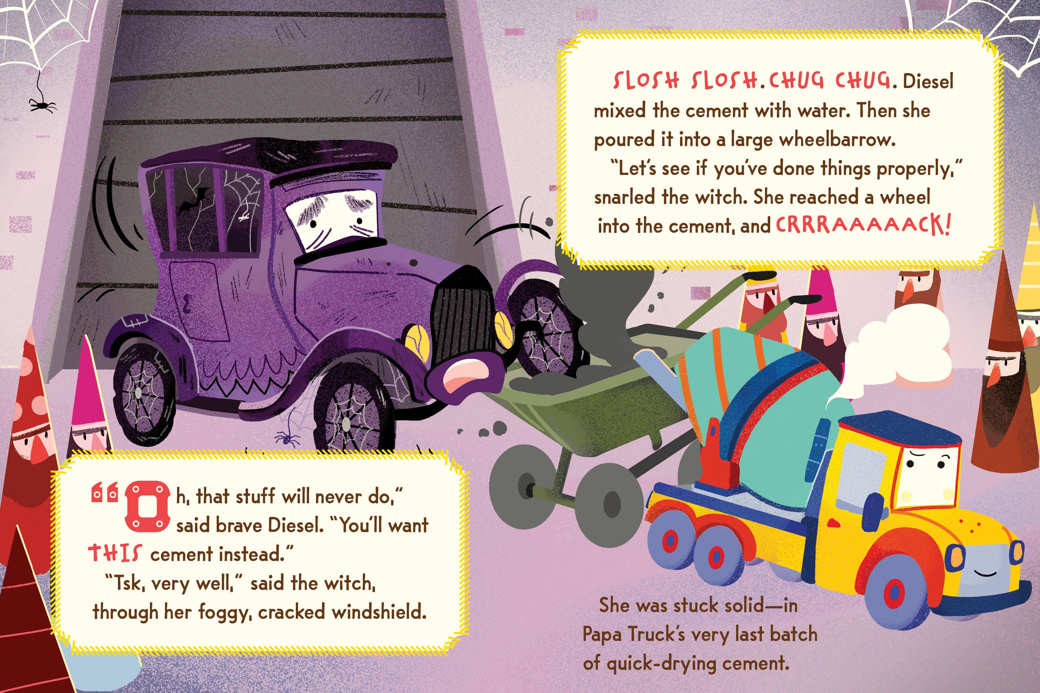 Bushel & Peck Books - Wholesale Preschool Book (3-5) - Truck Tales: Hansel and Diesel and the Witch's Factory11
