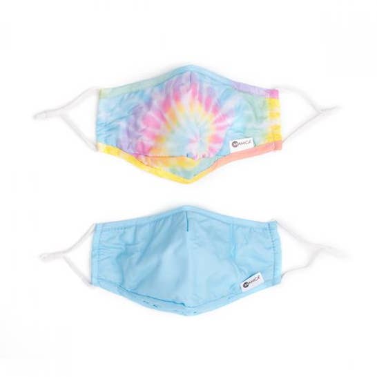 Tiedye 2pc ansiktsmasker för wholesale av Miamica