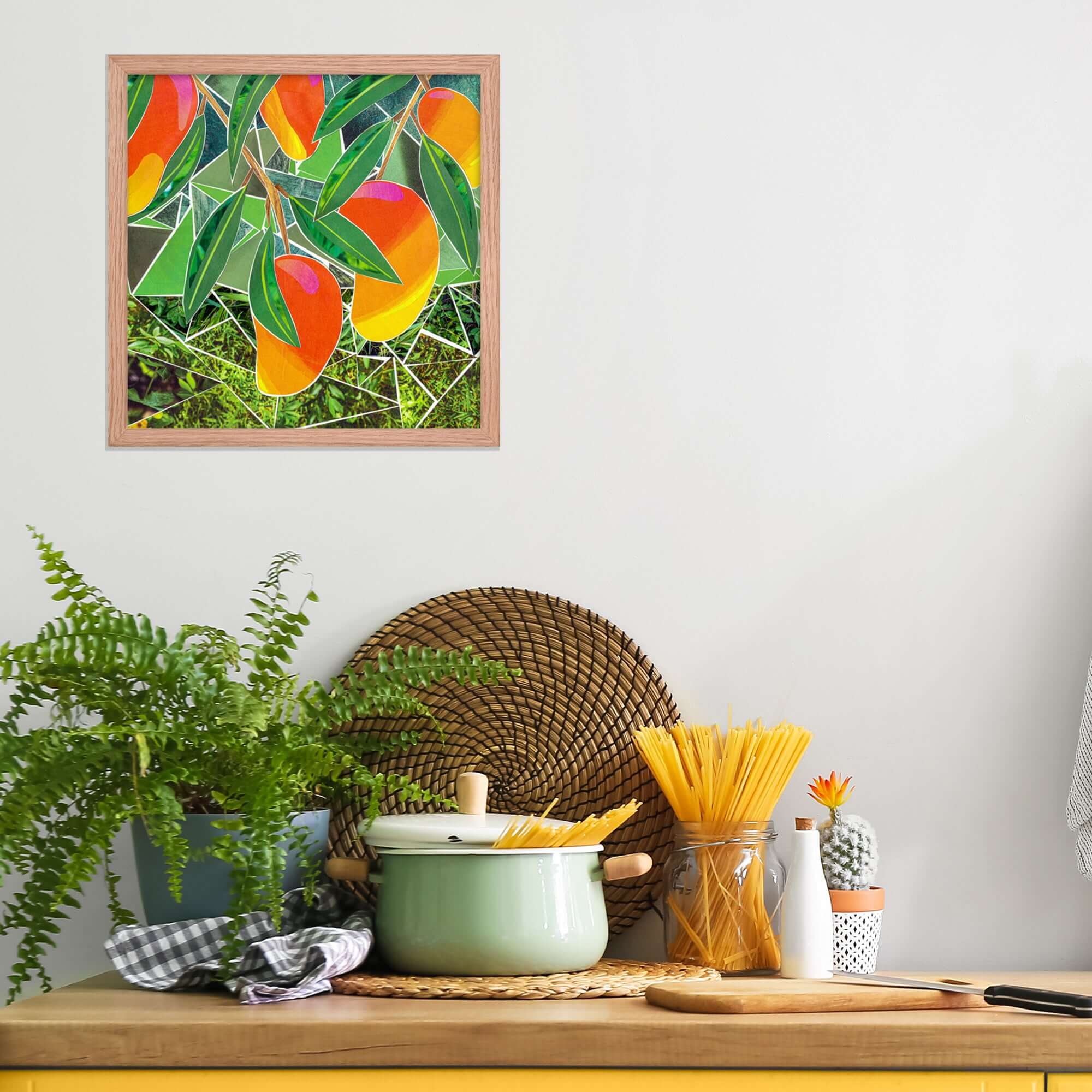 more the merrlier - Wholesale Art Print - Mango Framed Collage Art Print3