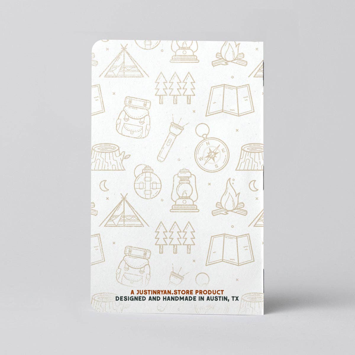 Justin Ryan Books – Großhandel Notizbücher – Camping-Tagebuch – 2 Bücher mit je 20 Seiten – Halten Sie Ihre Campingabenteuer fest2