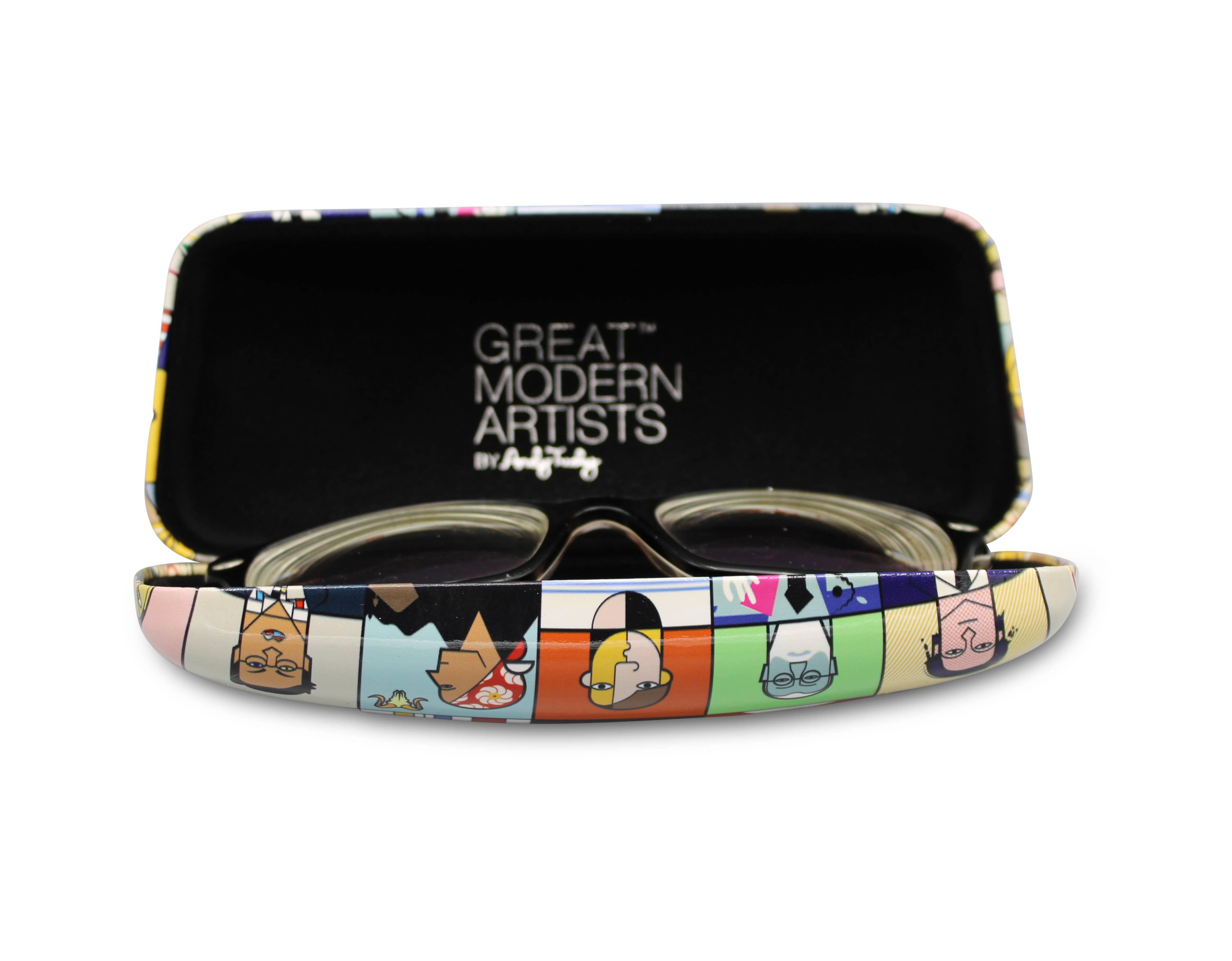 Great Modern Artists – Estojos para óculos e óculos de sol - Unissexo por atacado – Estojo de Óculos Grandes Artistas Modernos3