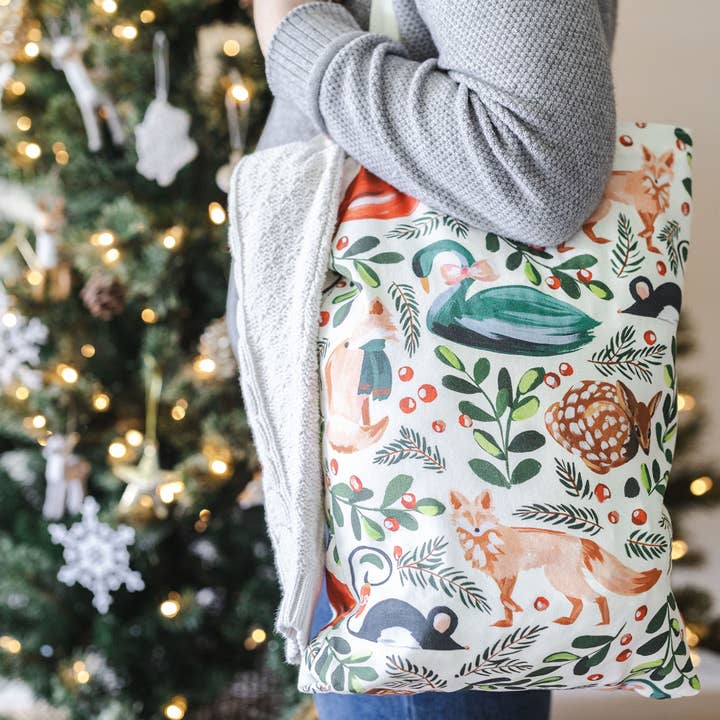 1canoe2 | One Canoe Two Paper Co. - Wholesale Tote Bag - Women's - Woodland Animals Tote