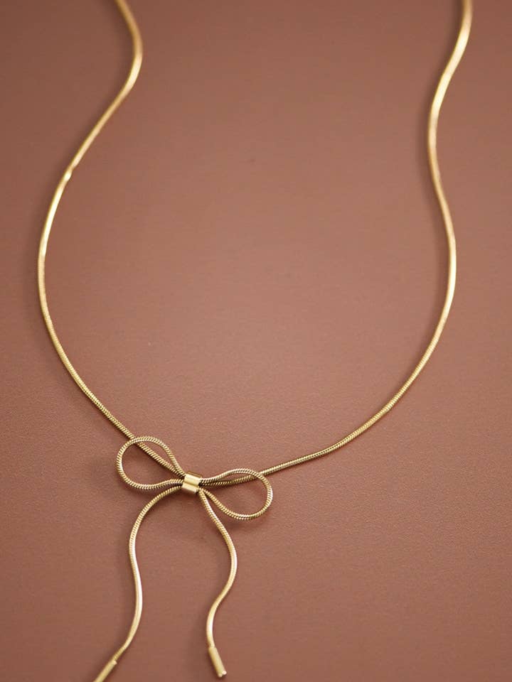 Collier Chaîne en Acier Inoxydable Plaqué Or 18K Imperméable - 7413 pour la vente par Mia Accessories