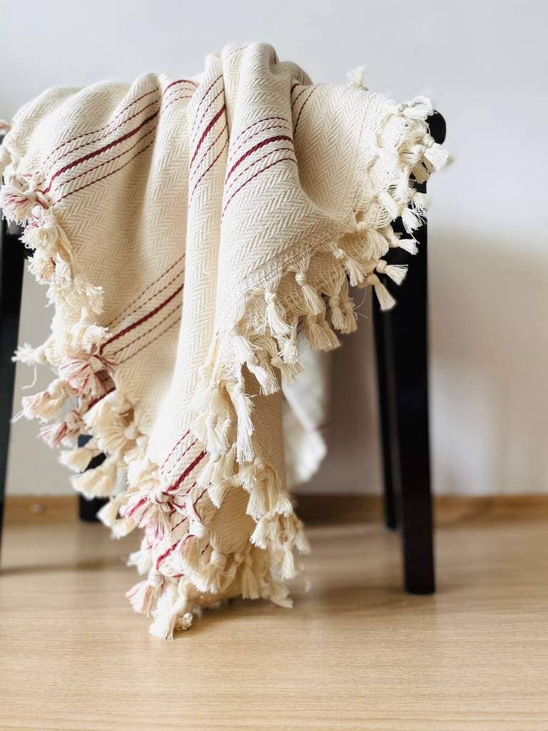 Tayf - Wholesale Throw Blanket - Bursa Handmade Organic Cotton Throw Blanket6