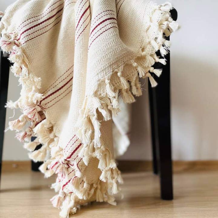 Tayf - Wholesale Throw Blanket - Bursa Handmade Organic Cotton Throw Blanket6