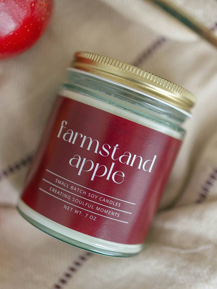 Farmstand Apple | THE HARVEST EDIT for wholesale by Soul Roots Wax Co.