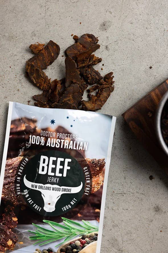 Doctor Proctor's - Wholesale Jerky - Doctor Proctor's New Orleans Wood Smoke 100g1