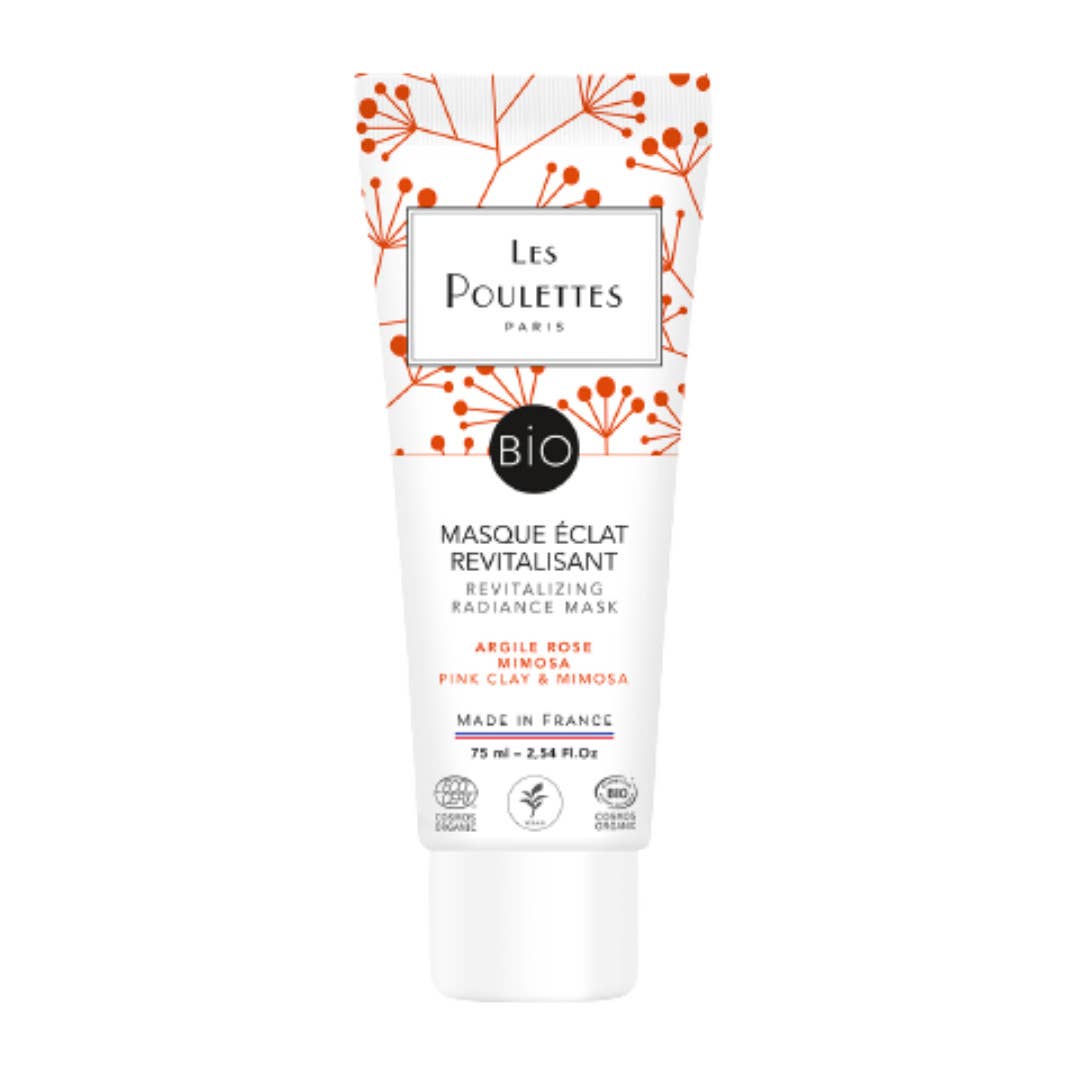 Les Poulettes Paris - Wholesale Skincare Face Mask - Cosmos Organic Certified Revitalizing Radiance Clay Mask1