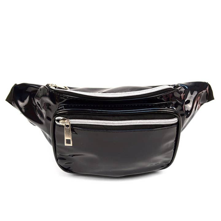 Selini New York - Wholesale Belt bag – Women’s - Iridescent Metallic Waist Fanny Pack - LFBG13044