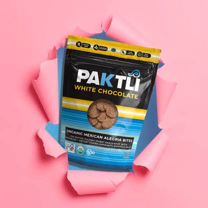 Paktli Foods - Wholesale Chocolate Covered Sweets - NEW White Chocolate Mexican Alegria Bites7