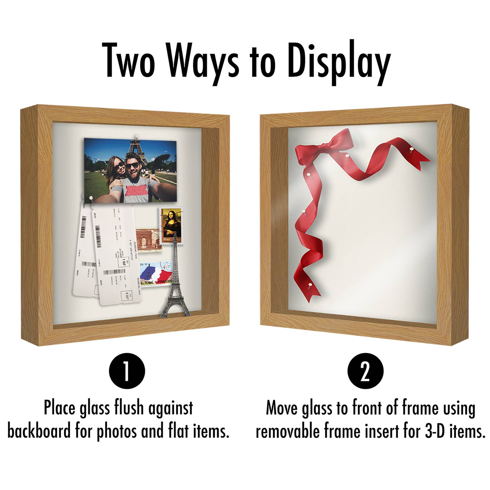 Americanflat - Wholesale Picture Frame - Americanflat Shadow Box Frame with Box Molding71