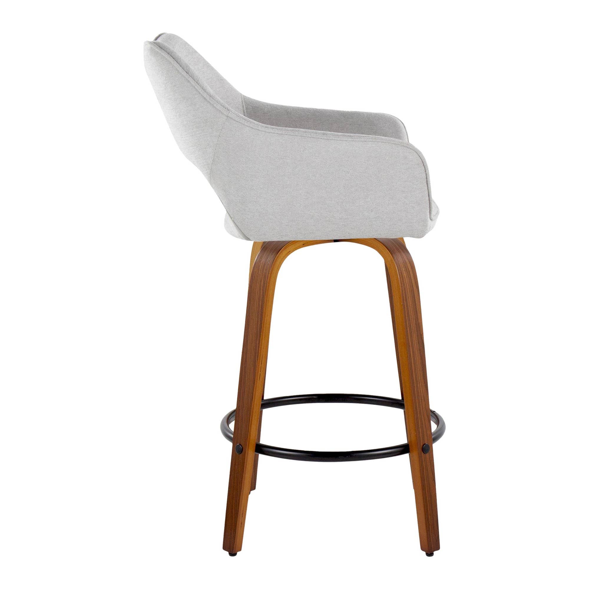 LumiSource and Grandview Gallery - Wholesale Stool - Mustang 26" Fixed-Height Counter Stool - Set of 211