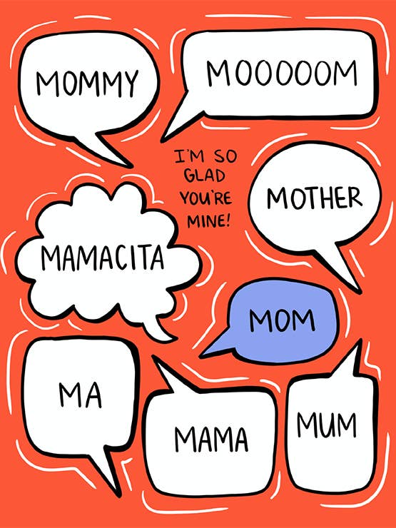 FC094M MOM MUM - MOTHER'S DAY - A2 for wholesale by Fun Folks