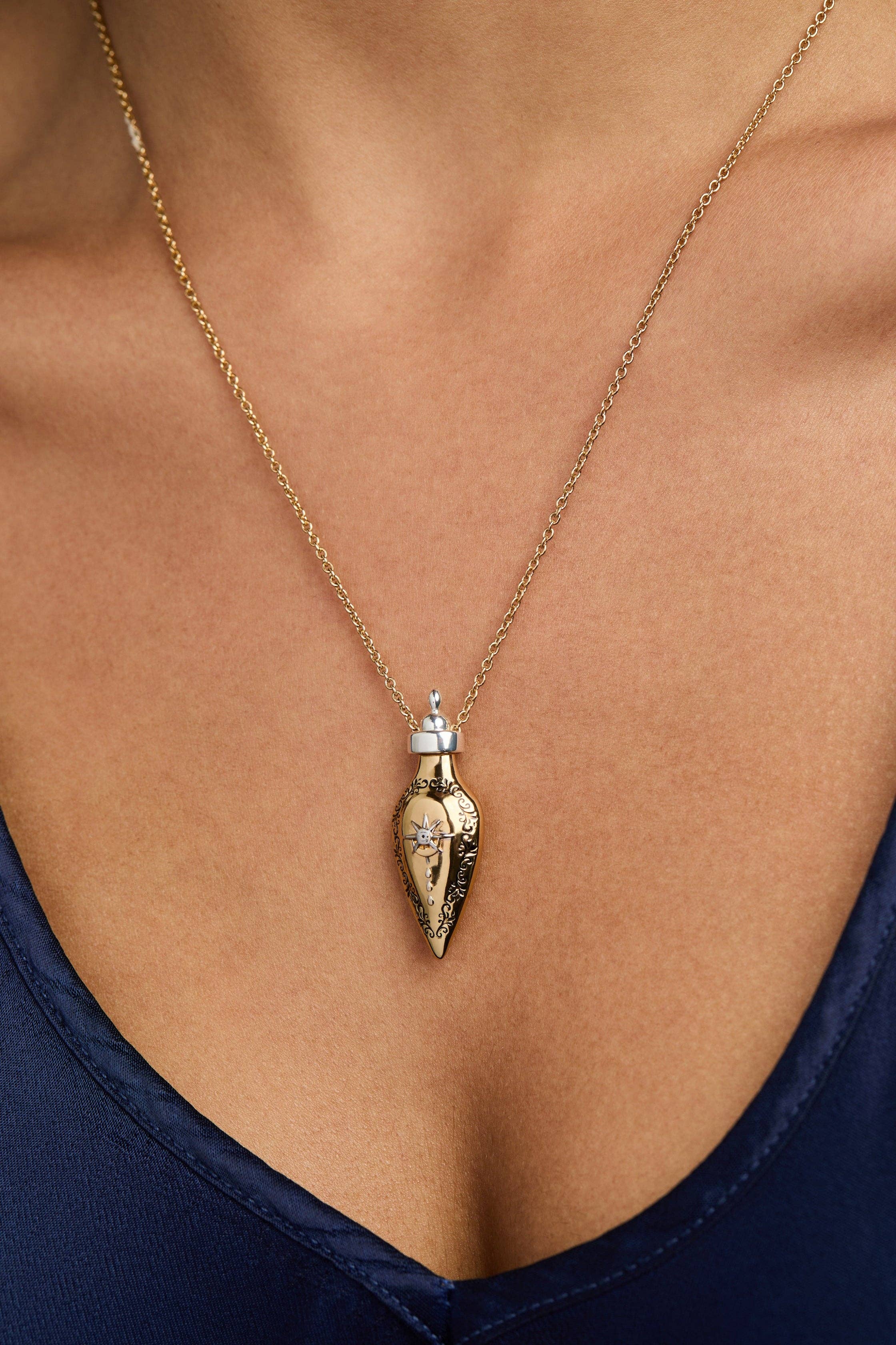 Alex and Ani - Wholesale Pendant/Charm Necklace - 'Written in the Stars' Potion Bottle Slider Necklace3