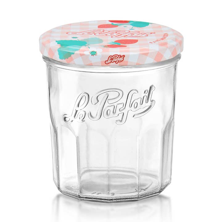 Le Parfait - Wholesale Jar - 324ml French Jam Jar Faceted Jelly Glass W Metal Twist Lid3