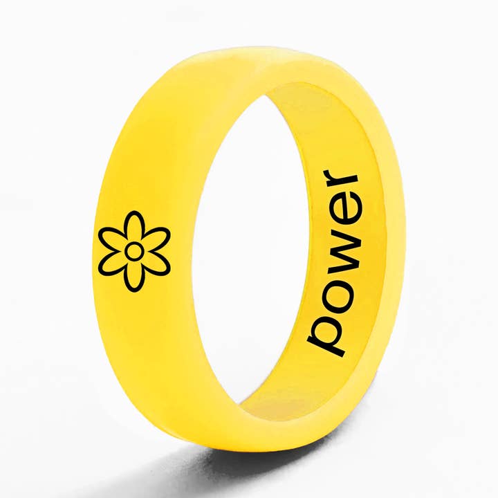 Flip Reversible Flower and Power for wholesale by Flip Rings