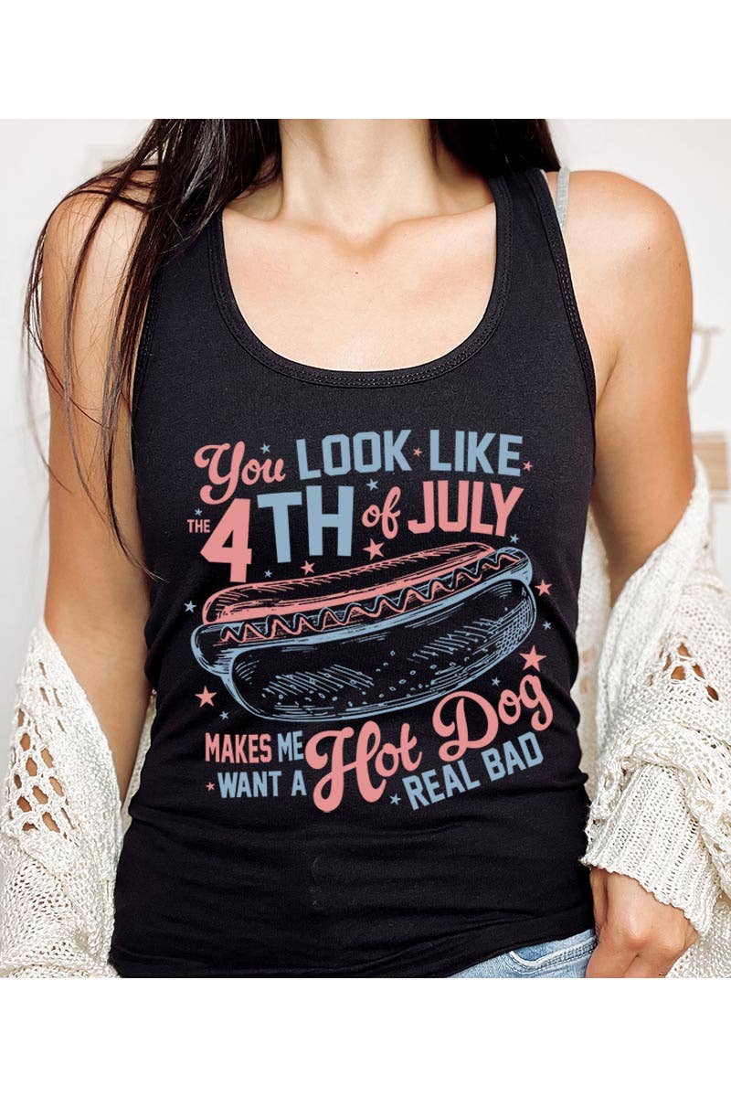 COLORBEAR – Tops – Mulher por atacado – Tu Look Like Graphic Racerback8