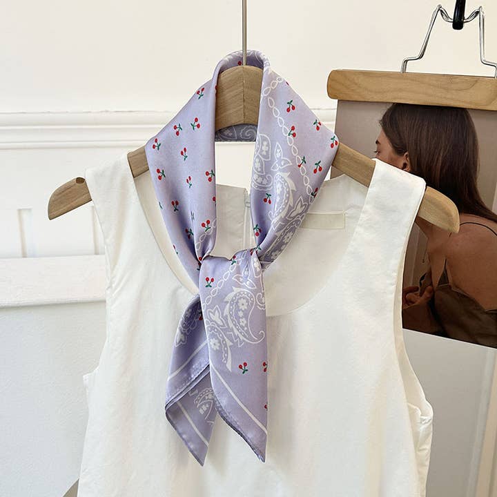 StyleGalX – wholesale Scarf – Women's – Neck Tie Square Scarf _AL-93114815