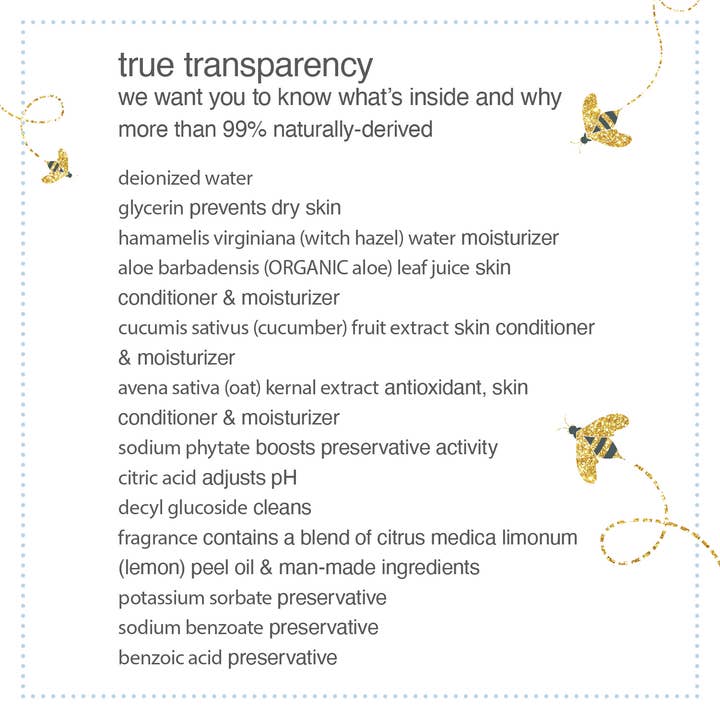 Grab Green - Wholesale Face & Body Wipes - Baby - Baby Witch Hazel Wipes Rosewood 32 Sheets6