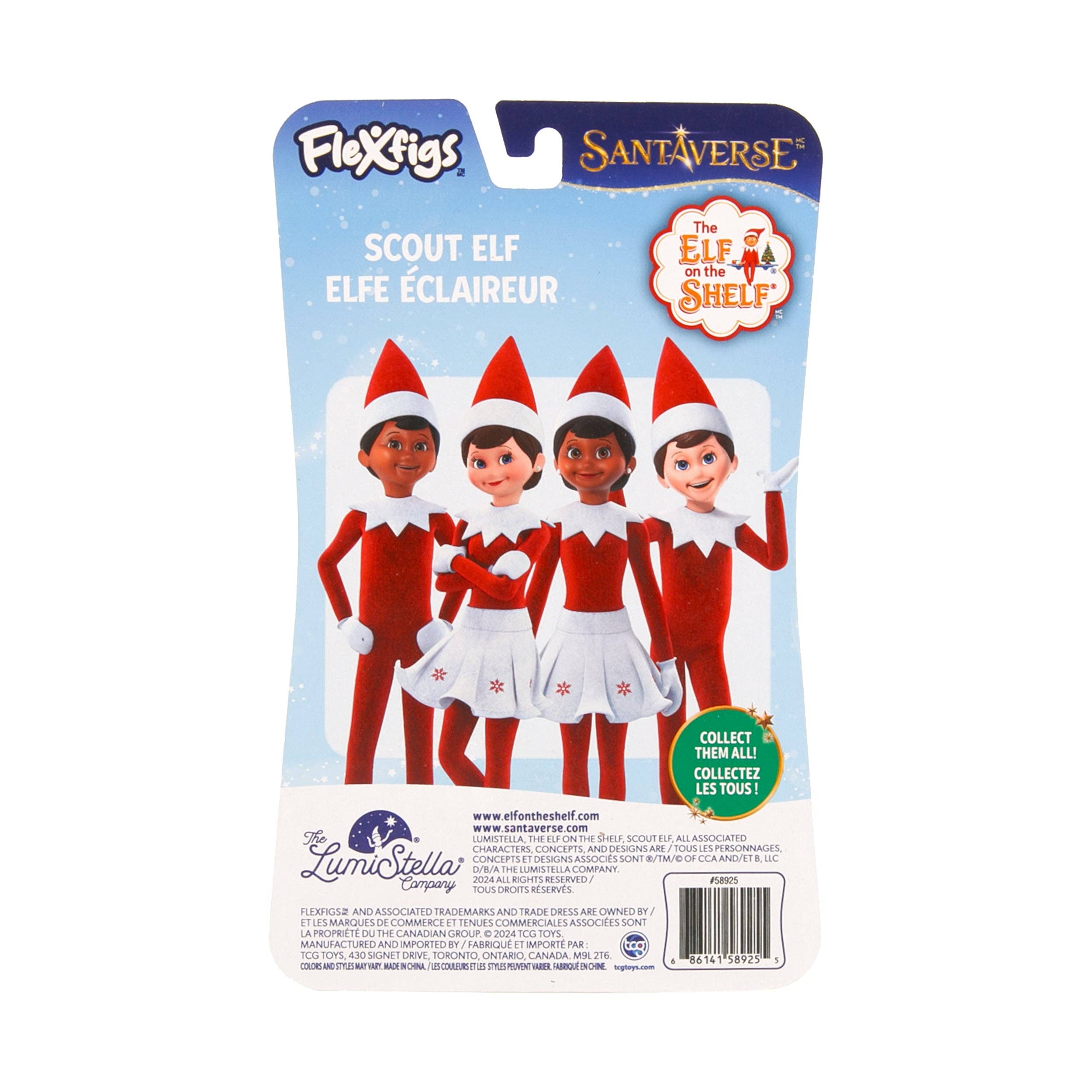 Baby Republic - Wholesale Figurine Toy - Kids - The Elf on the Shelf® FleXfigs Boy w/Blue Eyes - Bendable8