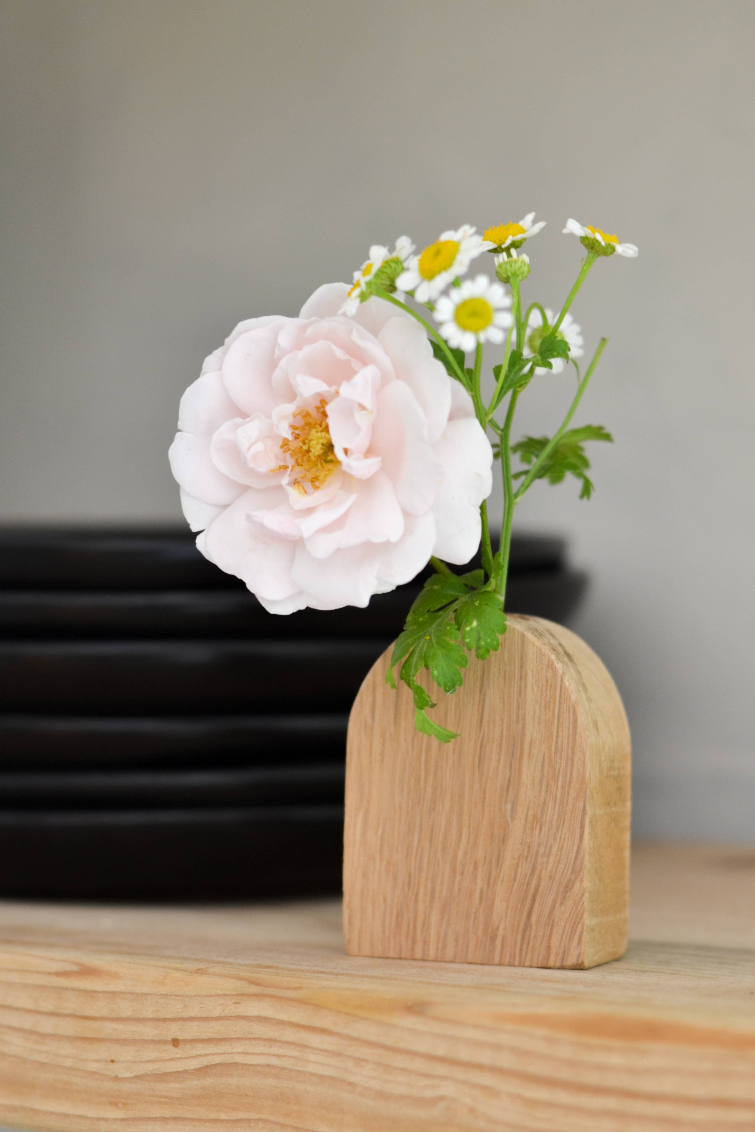 White Gables Home - Wholesale Vase - Wood Arched Bud Vases | Made In USA3