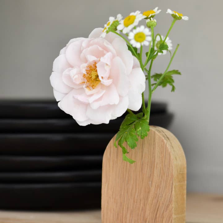 White Gables Home - Wholesale Vase - Wood Arched Bud Vases | Made In USA3