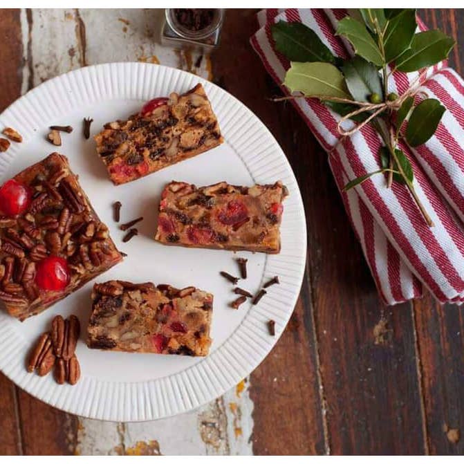 Jane Parker Fruit Cakes - Wholesale Cake - Jane Parker Classic Light Fruit Cake One Pound Loaf