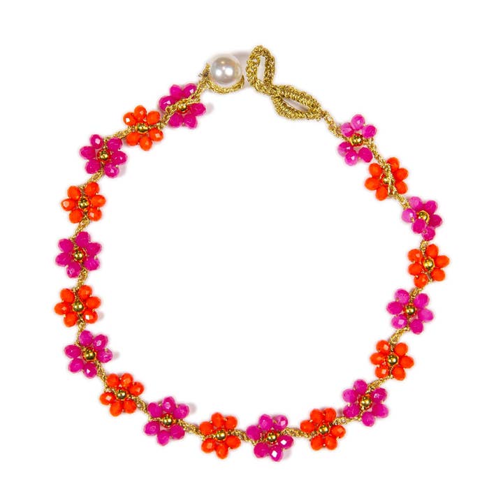 CASHFANA - Vente Collier ras-de-cou - Ras-de-cou en cristal Nardo0