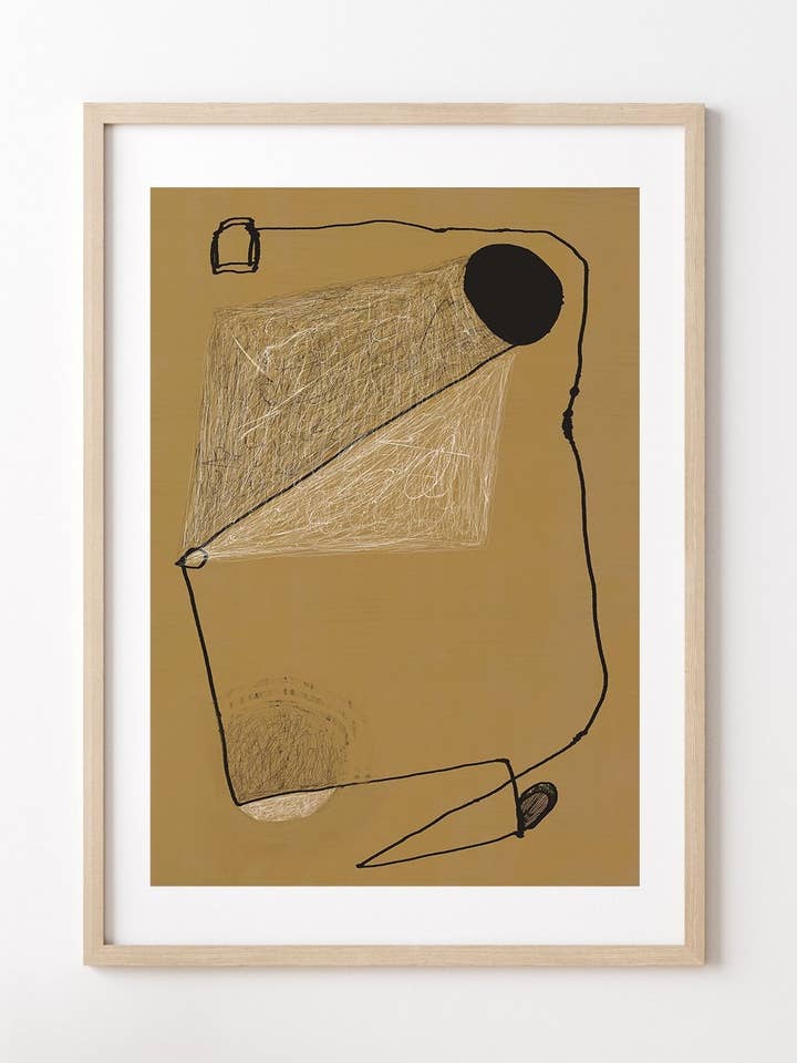 S'envoler: obra de arte abstracta de edición limitada (no enmarcada) para venta al por mayor de MAISON CHARLOT