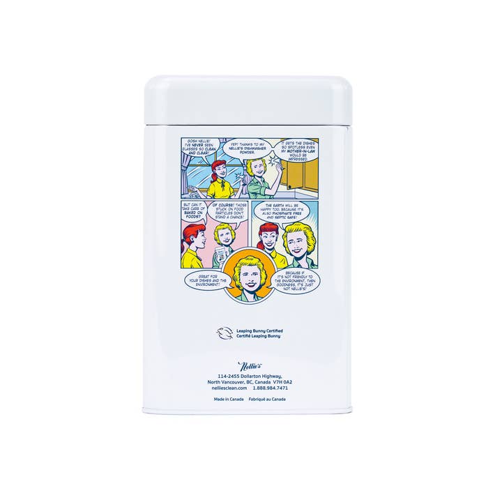 Nellie's Clean - Wholesale Dish Soap - Dishwasher Powder 100 Scoop Tin