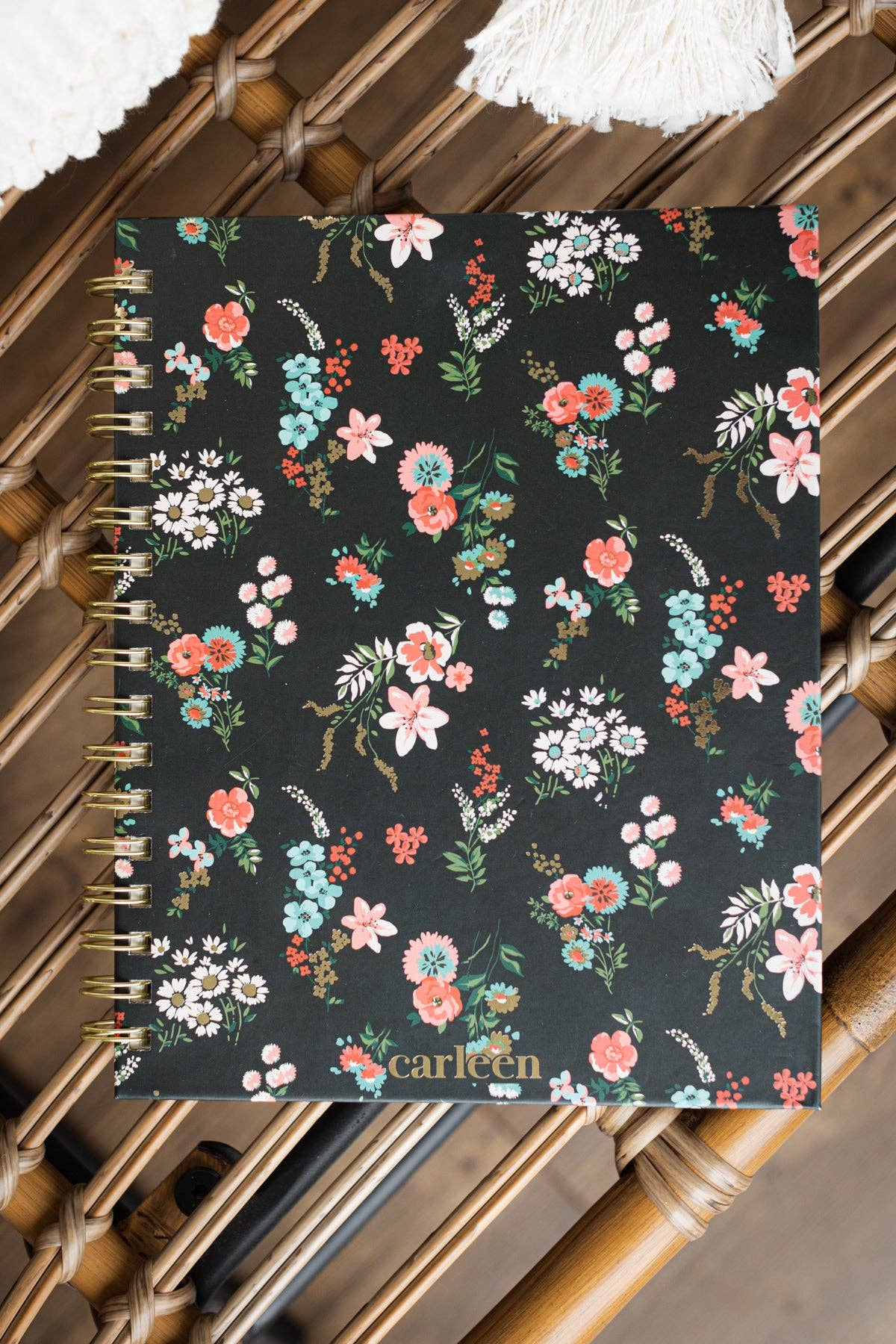 Carleen Creative - Wholesale Notebook - Classic Lined Journal Notebook - Floral Print1
