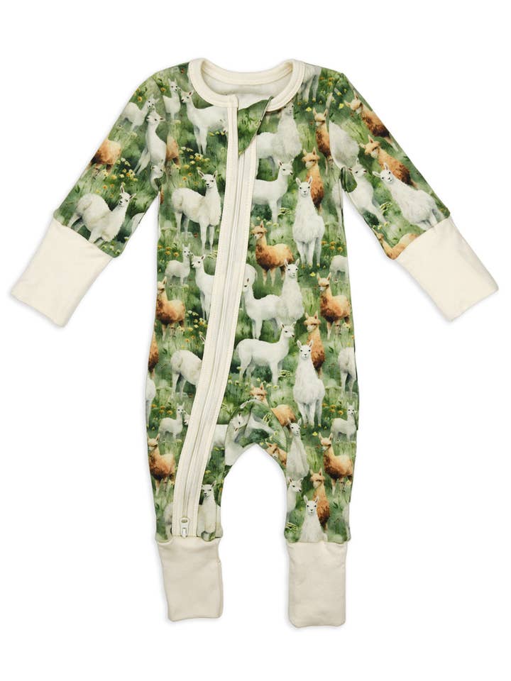 Earthy – wholesale Sleepsuit – Baby – Organic Cotton Baby Pajamas 2-Way Zipper Sleeper, Oliver
