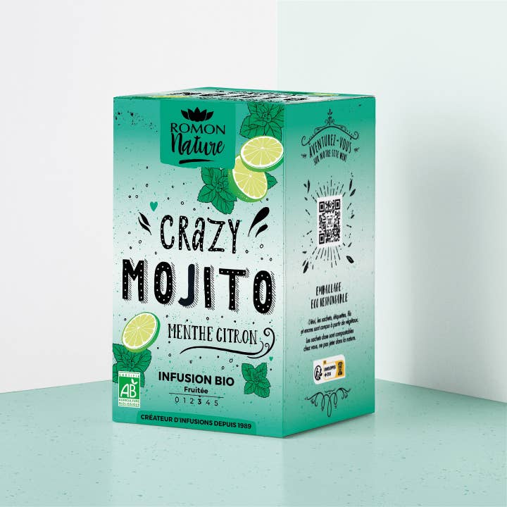 Organic Crazy Mojito Infusion* for wholesale by PROVENCE D'ANTAN