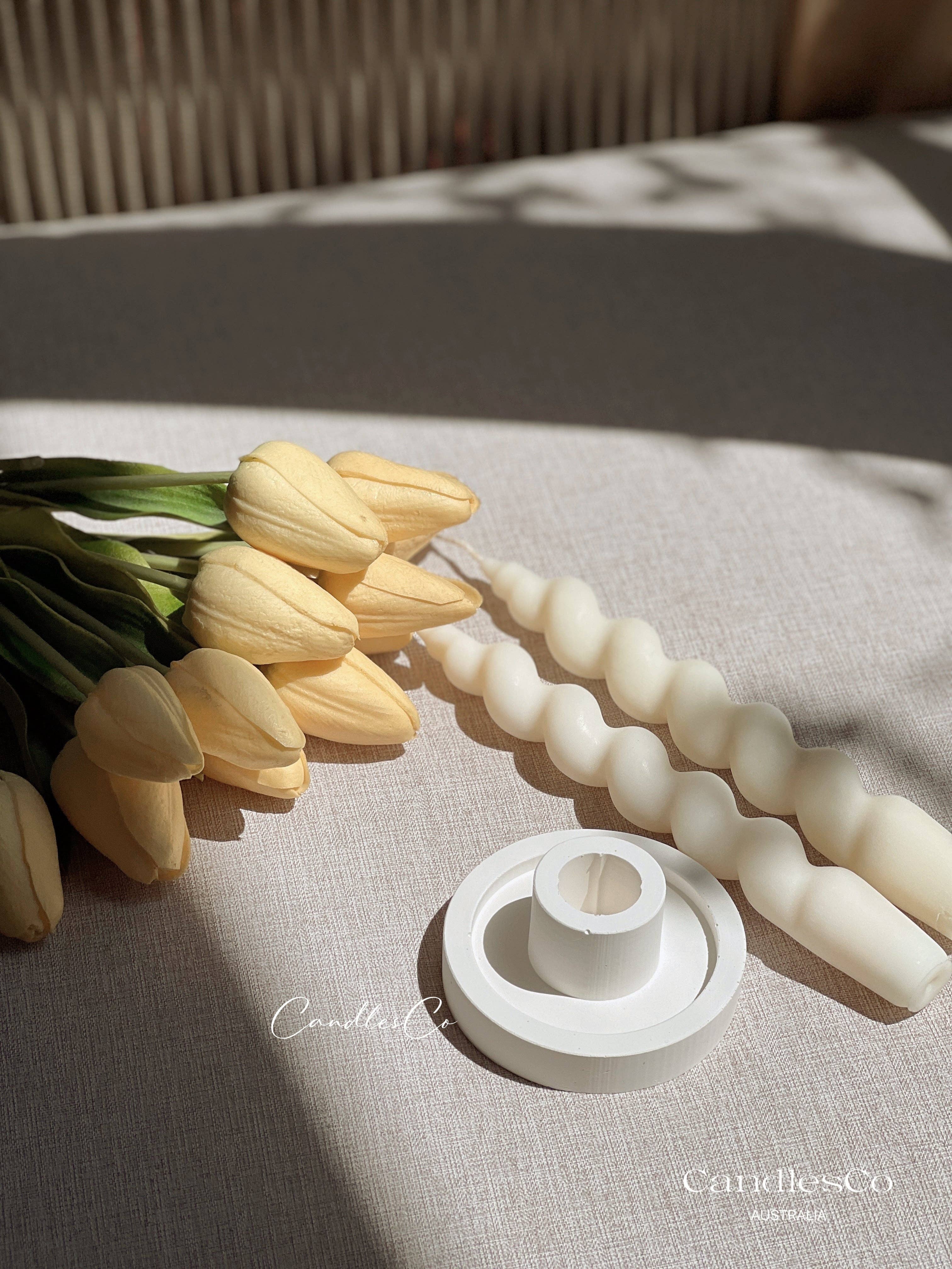 CandlesCo Australia - Wholesale Candle holder - Round Candlestick Holder2