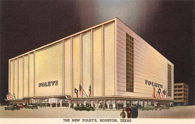 Found Image Press - Wholesale Postcard - Postcard TX-539 Foley's Houston, Texas0