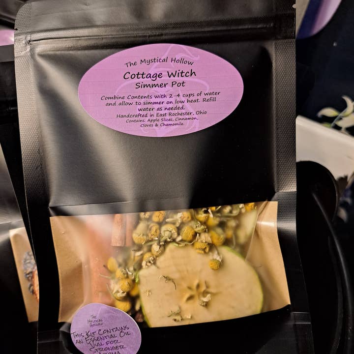 Cottage Witch Simmer Pot Kit for wholesale by The Mystical Hollow