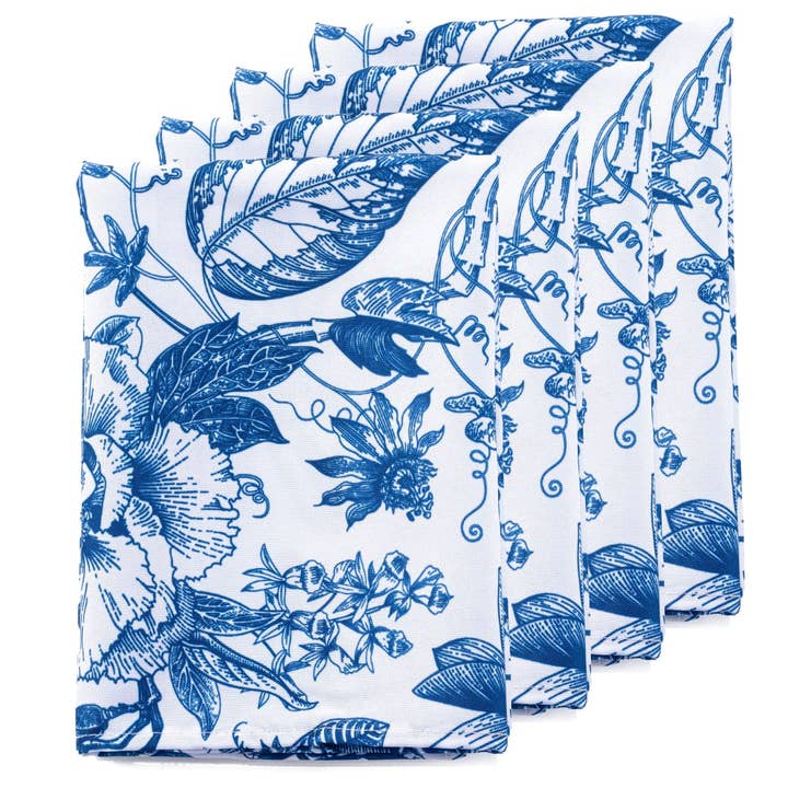 French Toile Napkin for wholesale by Waterdale Collection