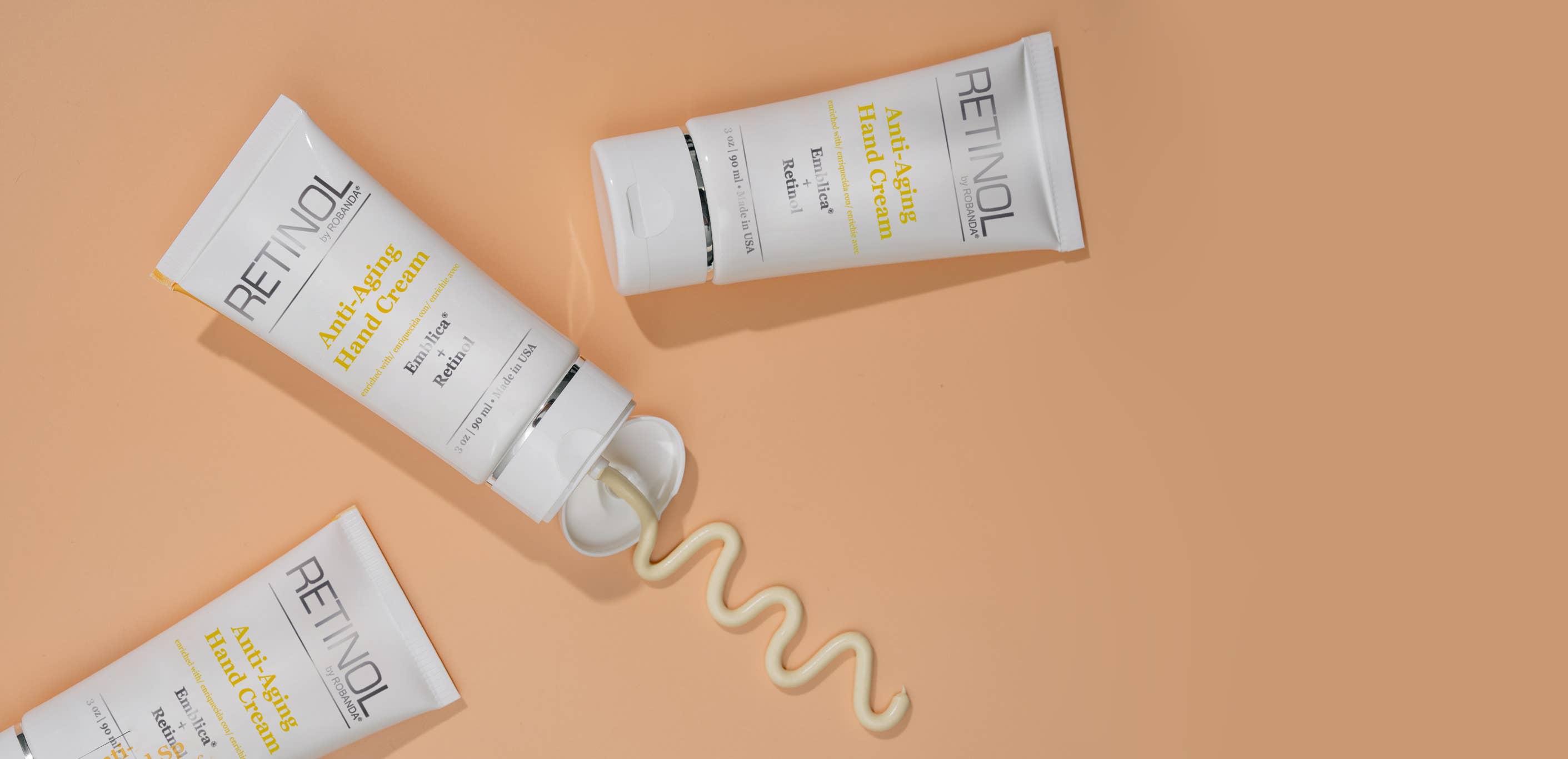 Retinol by Robanda – wholesale Handkräm – Retinol av Robanda Anti-Aging Handkräm2