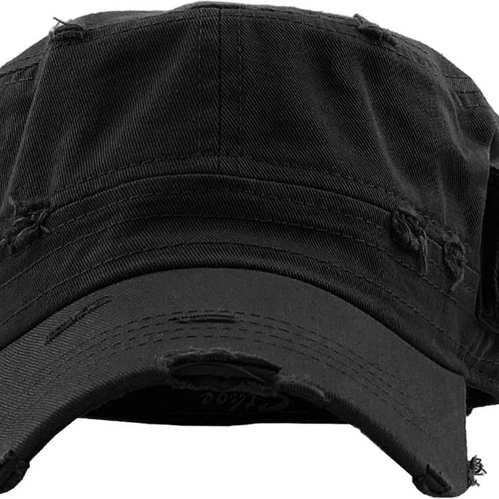 KBETHOS - Wholesale Baseball Cap - Unisex - Distressed Army Cadet (Fitted)