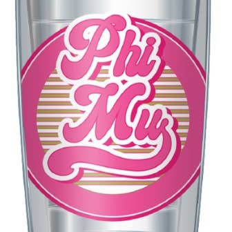 Phi Mu Tumbler for wholesale by FREEHEART