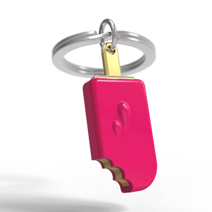 Anew International Corp. - Wholesale Keychain - Women's - ICELOLLY KEYRING (strawberry or Chocolate)0