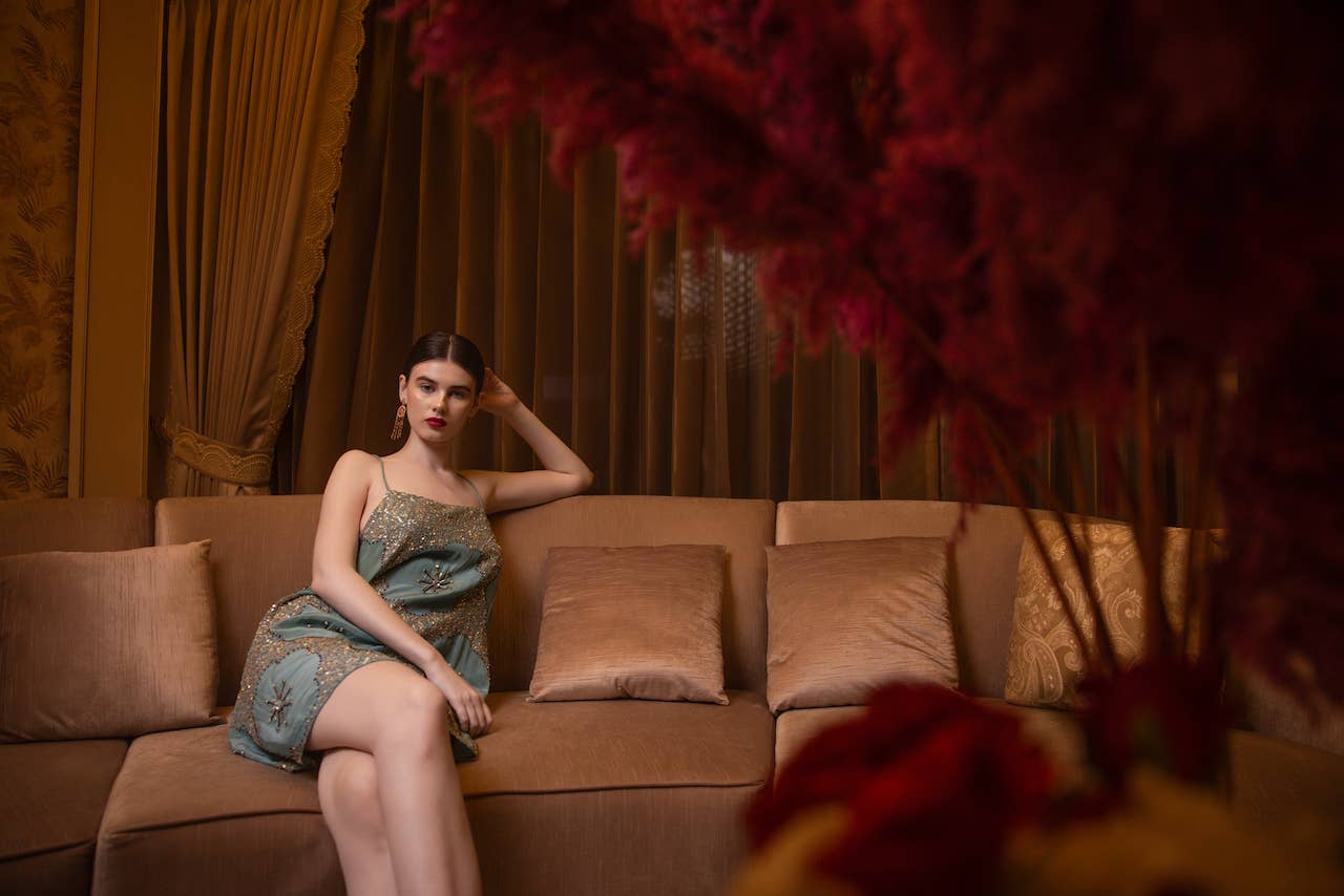 Jewel Ivy Farrah Party Dress for wholesale on Faire1