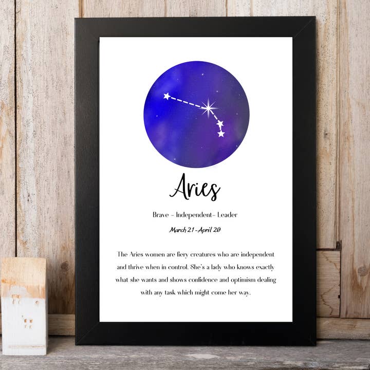 Astrologie Daten und Bedeutung Kunstdrucke für den Großhandel von WE ARE SCRUNCH!