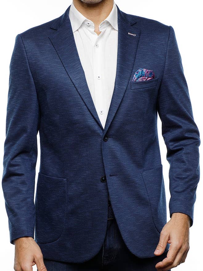 Casaco Desportivo Marinho e Azul (Tall) por atacado de Luchiano Visconti