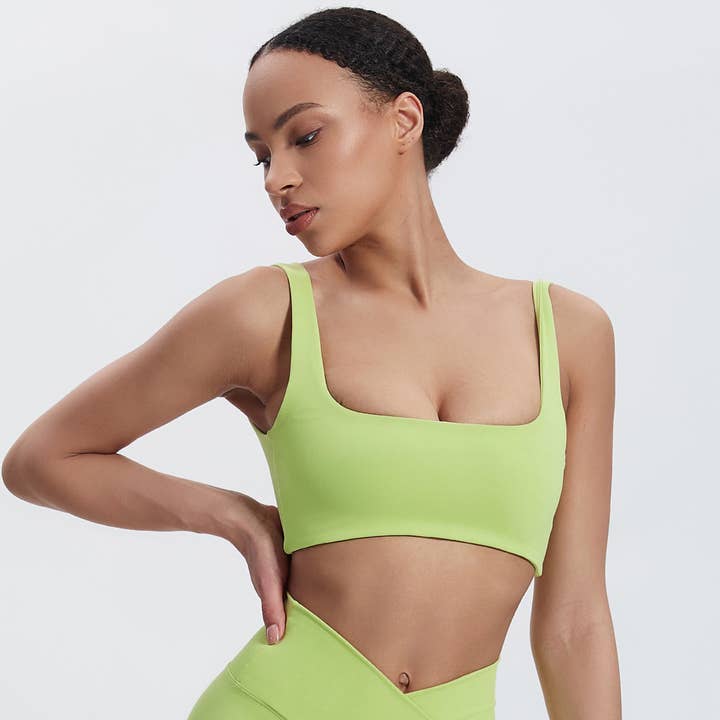 Sodalemon - Wholesale Sports Bra - Women's - Women Fitness Straight Strap Sport Bra3