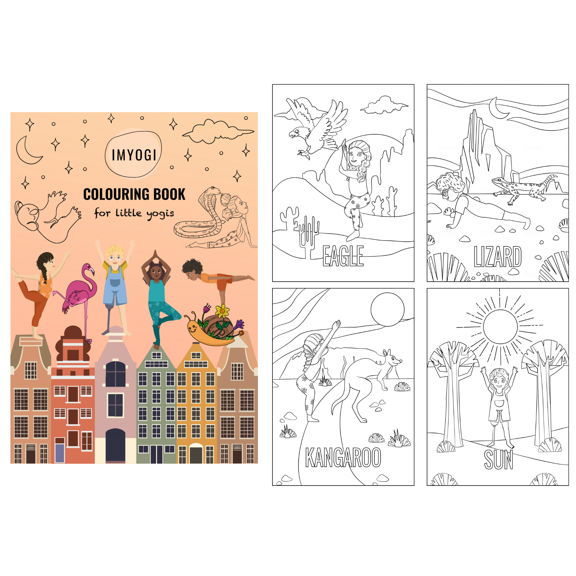 IMYOGI - Wholesale Coloring & Activity Book - Kids & Baby - IMYOGI Coloring Book - Kids Gift6