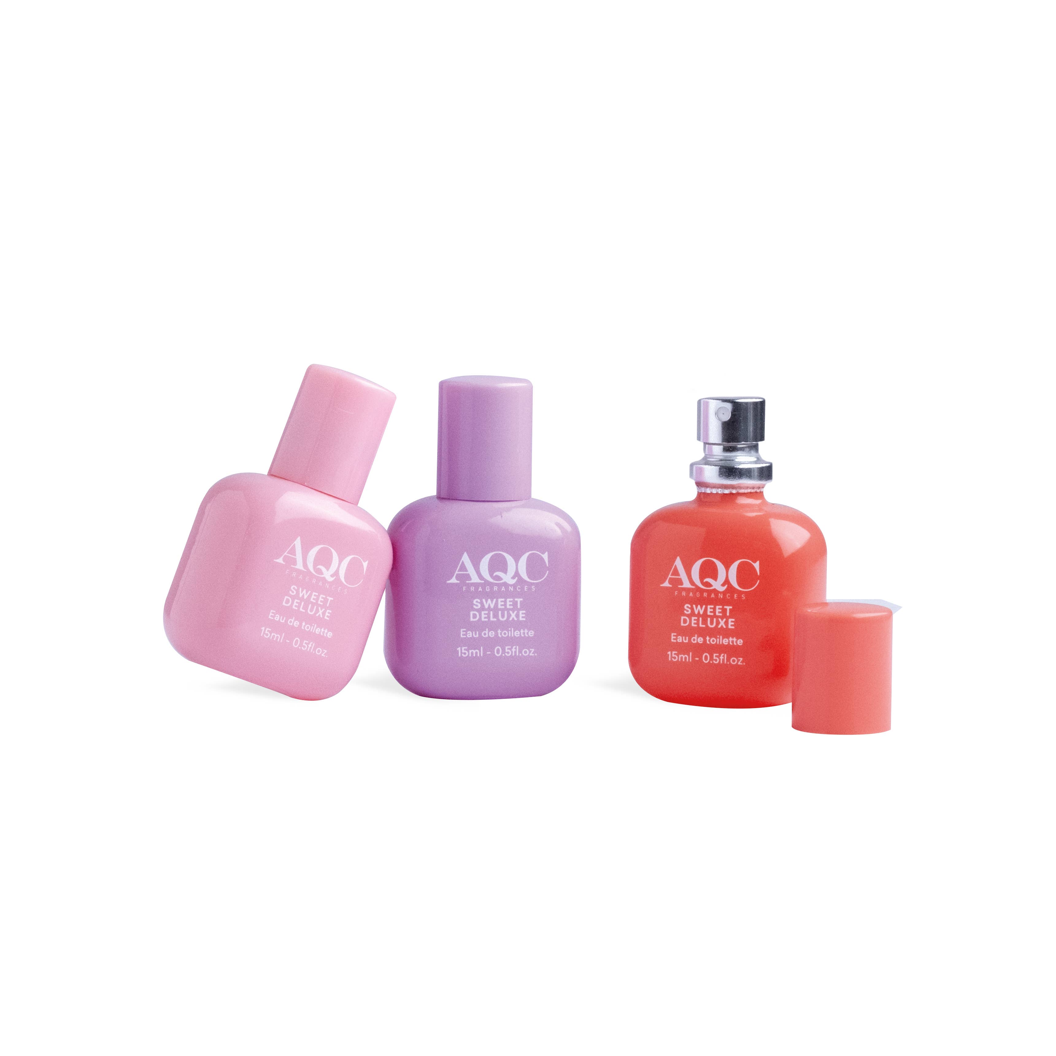 Aquarius Cosmetic SLU - Vente Assortiments de parfums - AQC PARFUMS TRIO DE PARFUMS SWEET LUXE 15ml1