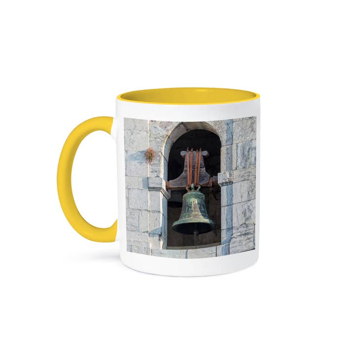 3dRose - Wholesale Coffee Mug - 3dRose, Portugal, bronze bell, Igreja de Sao Sebastiao da Pedreira, Mug